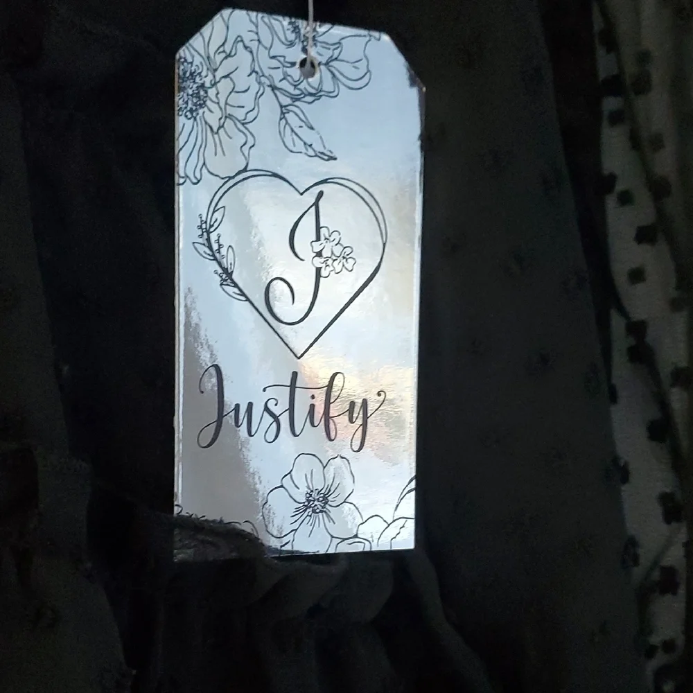 Justify Black Long Sleeve Dress - Picture 5 of 5